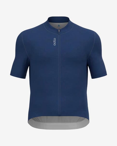 Maillot Odlo The Zeroweight Chill-Tec manga corta azul eléctrico