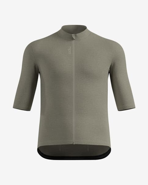 Maillot Odlo Zeroweight Merino manga corta gris
