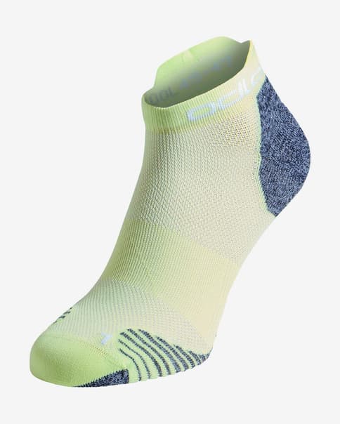 Calcetines Odlo Ceramicool Run Low amarillo