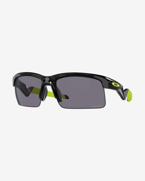 Gafas Oakley Capacitor Polished Black con lentes Prizm Grey infantil