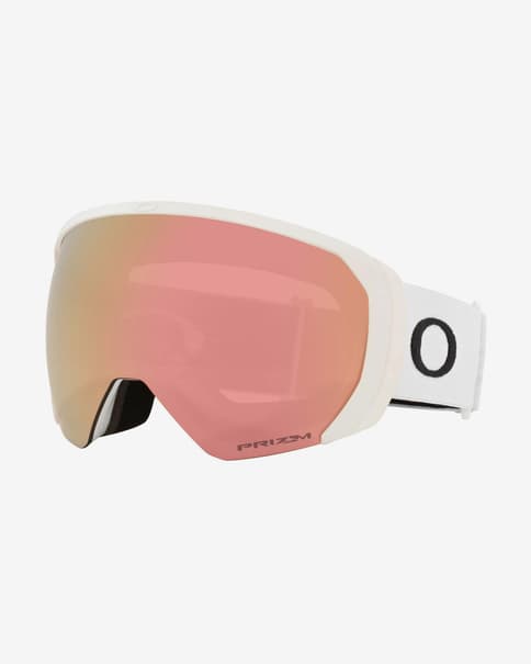 Máscara Oakley Flight Path L Matte Black con lente Prizm Snow Rose Gold Iridium