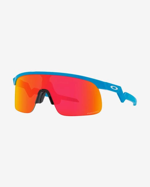 Gafas Oakley Resistor Sky Blue con lentes Prizm Ruby infantil