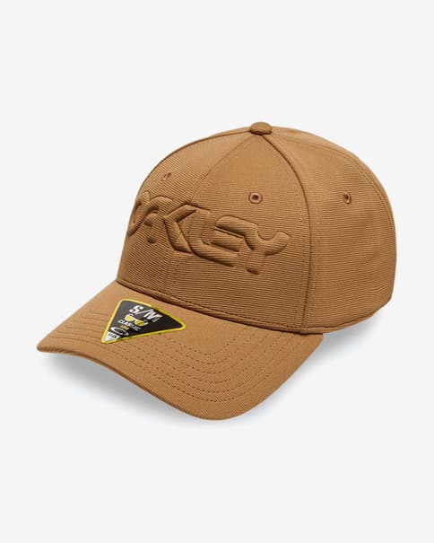 Gorra Oakley 6 Panel Stretch Embossed marrón