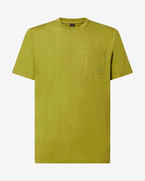 Camiseta Oakley Relax Pocket Ellipse manga corta verde esmeralda