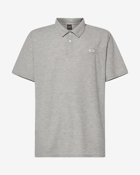 Polo Oakley Relax Urban manga corta gris claro