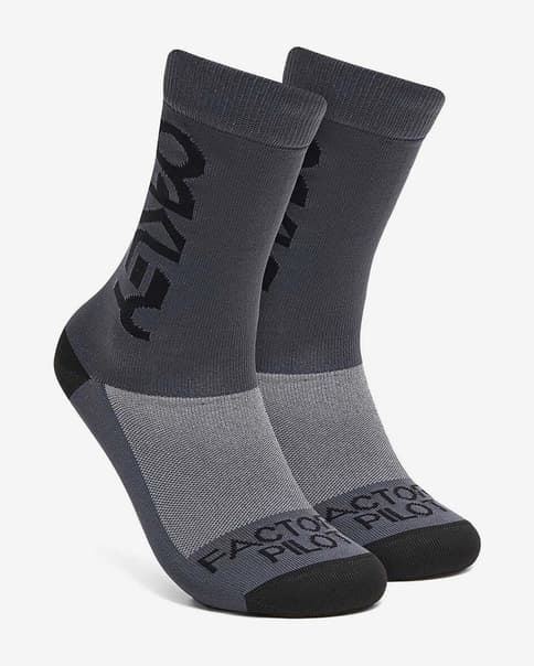 Calcetines Oakley Factory Pilot gris oscuro
