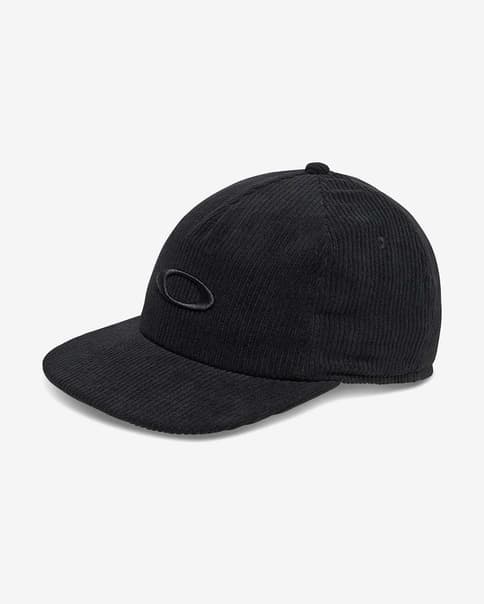 Gorra Oakley Ellipse Corduroy negro intenso
