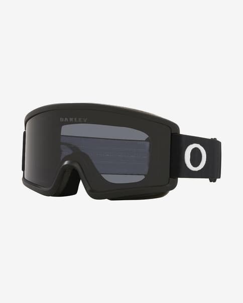 Oakley Target Line S Skibrille Matte Black mit Dark Grey Glas