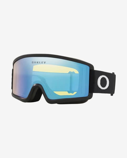 Máscara Oakley Target Line S Matte Black con lente HI Yellow Iridium