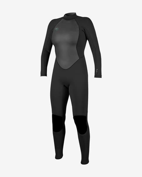Traje neopreno O'Neill Reactor 2 3/2mm Back Zip manga larga gris mujer
