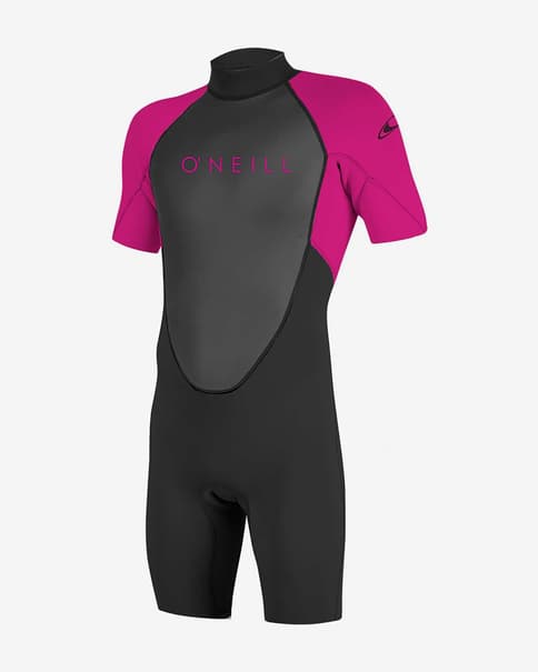 Traje neopreno corto O'Neill Reactor 2 mm gris violeta infantil