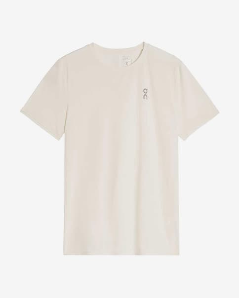 Camiseta On Core manga corta blanco perla