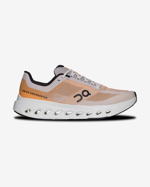Zapatillas On Cloudsurfer Next naranja blanco