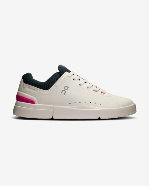 On The Roger Advantage Damen Sneaker weiß/schwarz/rosa
