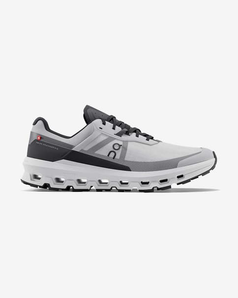 On Cloudvista 2 Damen Laufschuhe weiß/grau/schwarz