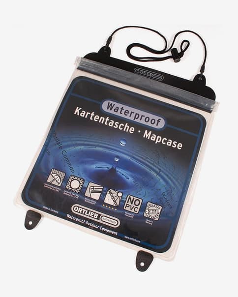 Portamappa Ortlieb Map-Case L trasparente nero