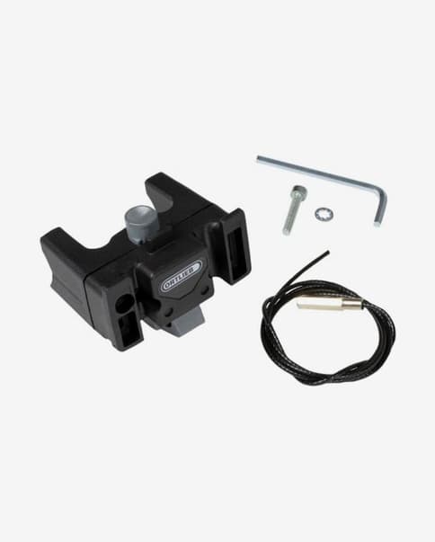 Conjunto de montagem universal para bolsa de guiador Ortlieb preto