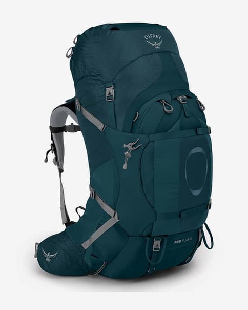 Mochila Osprey Ariel Plus 70L azul mujer