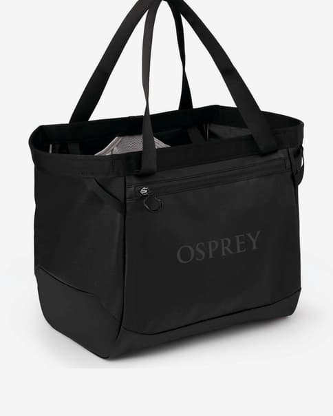 Bolsa Osprey Transporter Gear Tote 28L negro puro