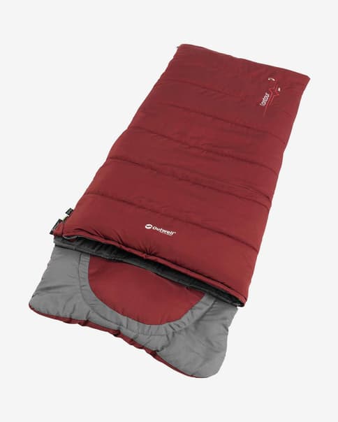 Saco de dormir Outwell Contour rojo infantil