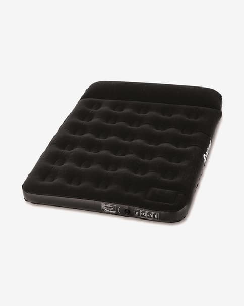 Colchón hinchable Outwell Flock Classic Double con almohada negro