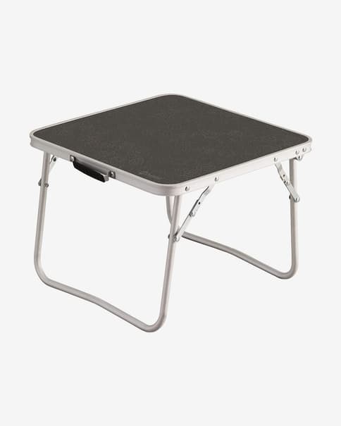 Mesa auxiliar plegable Outwell Nain Low negro aluminio