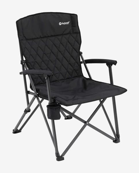 Silla plegable Outwell Derwent negro