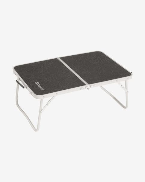 Mesa auxiliar plegable Outwell Heyfield Low negro aluminio