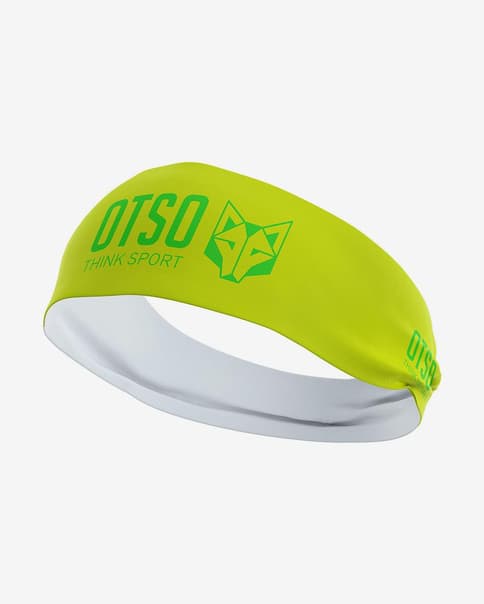 Cinta para la cabeza Otso Sport 12 cm amarillo verde