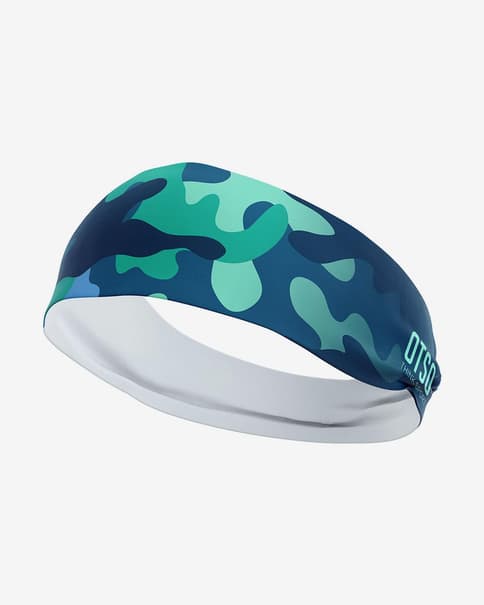 Cinta para la cabeza Otso 8 cm Camo azul