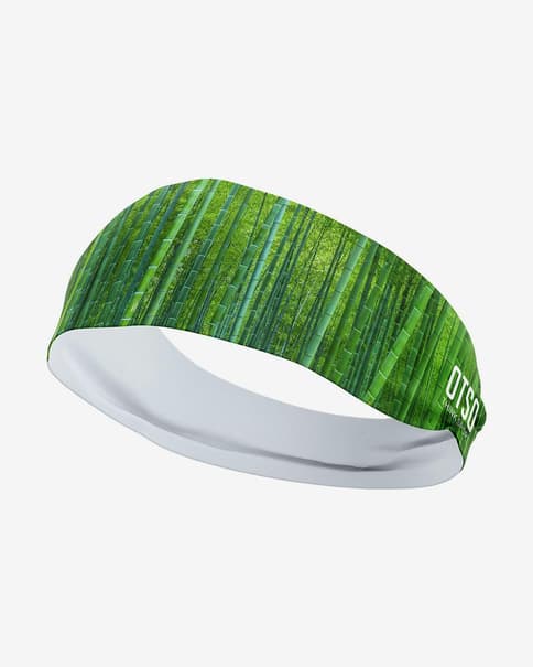 Cinta para la cabeza Otso Bamboo 12 cm verde