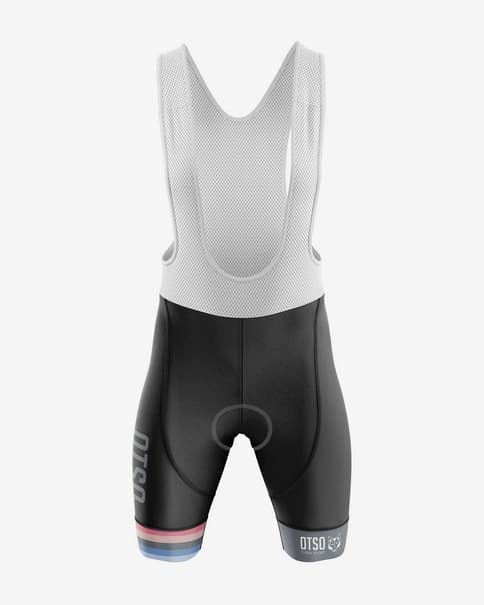 Culote Otso Stripes negro gris mujer