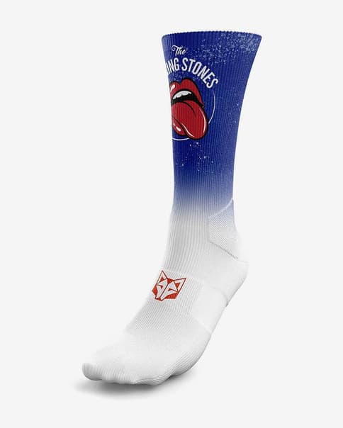 Otso Stones Socken blau/weiß