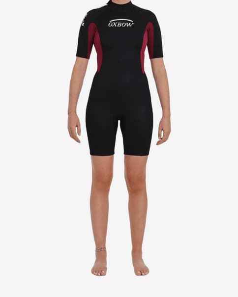 Oxbow Logo Wetsuit Black Lilac Women