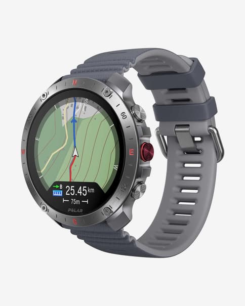 Polar Grit X2 Pro Stahl grau