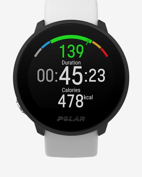 Polar Unite GPS-Pulsuhr schneeweiß