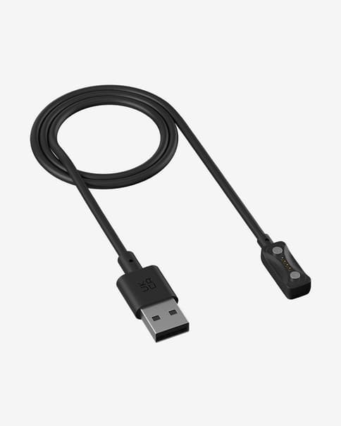 Cable de carga Polar Pacer negro