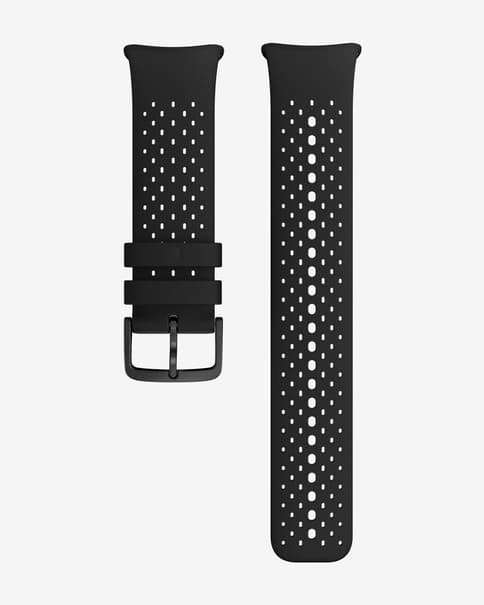 Silikonowy pasek Polar Pacer Pro S-L w kolorze czarnym