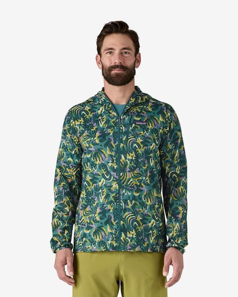 Chaqueta fina Patagonia Houdini verde
