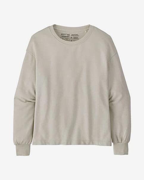 Patagonia Regenerative Organic Certified Cotton Essential Sweatshirt White Women