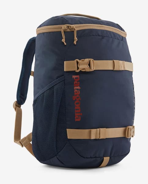 Mochila Patagonia Refugito 18L azul marrón infantil