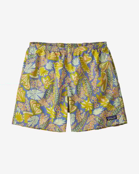 Pantalón corto Patagonia Baggies 5" amarillo azul