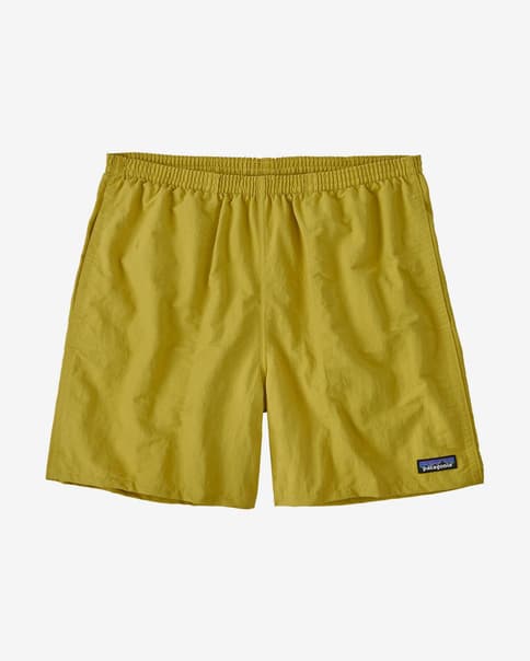 Pantalón corto Patagonia Baggies 5" amarillo mostaza