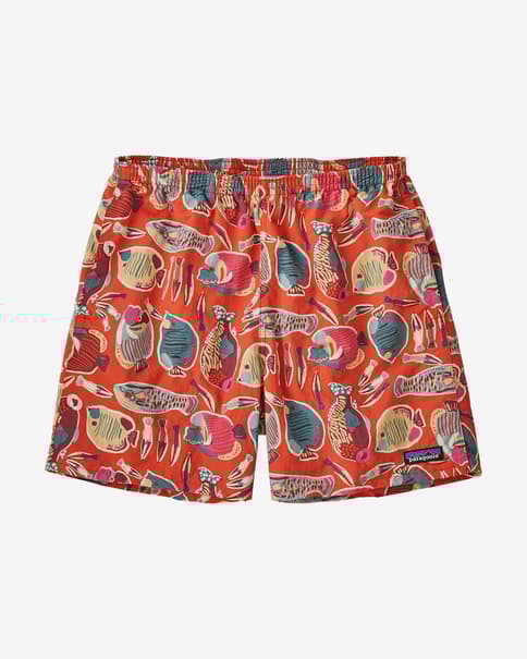 Pantalón corto Patagonia Baggies 5" rojo azul