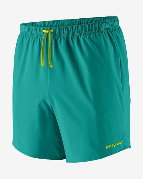 Pantalón corto Patagonia Trailfarer turquesa