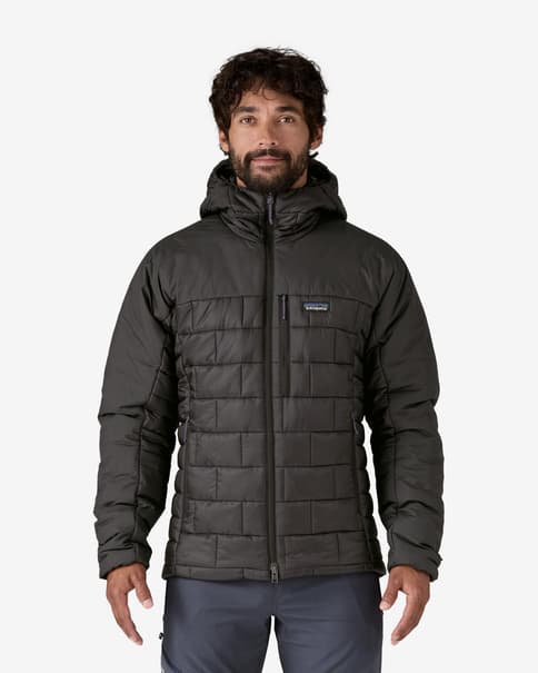 Chaqueta con capucha Patagonia Hi-Loft Nano negro puro