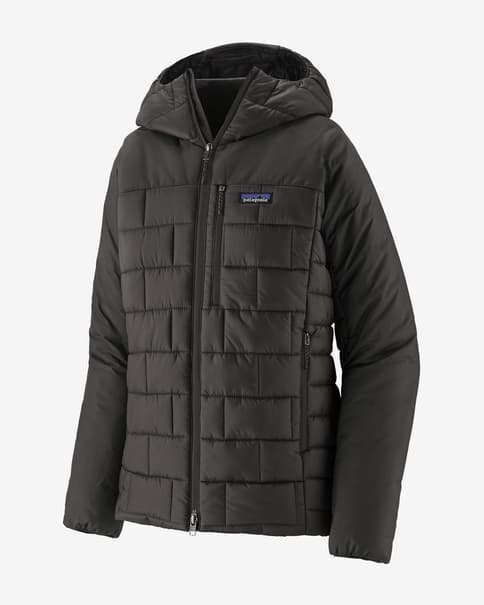 Chaqueta con capucha Patagonia Hi-Loft Nano negro puro mujer