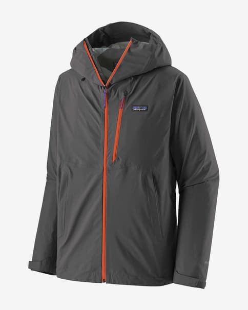 Chaqueta con capucha Patagonia Granite Crest gris grafita