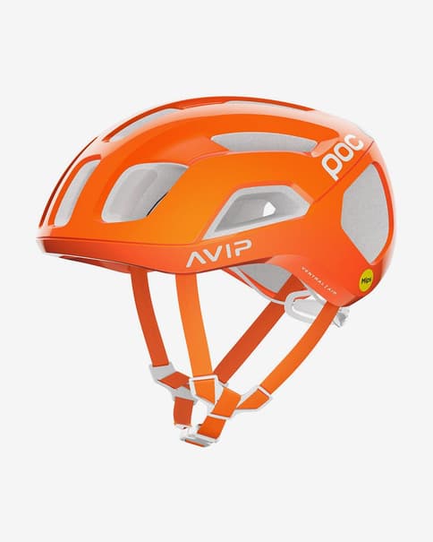 Casco POC Ventral Air MIPS naranja fluor