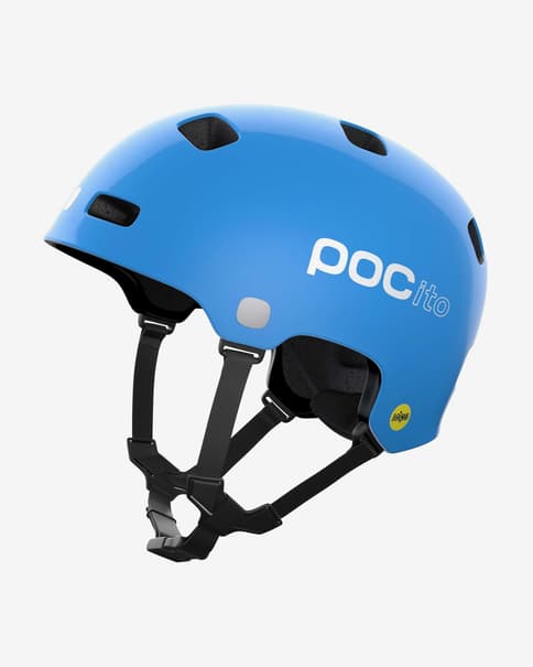 Casco POC POCito Crane MIPS azul fluor infantil